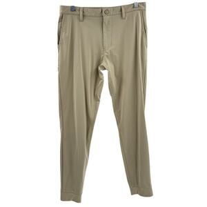 Rhone Commuter Slim Fit Pants Mens Sz 30 Tan